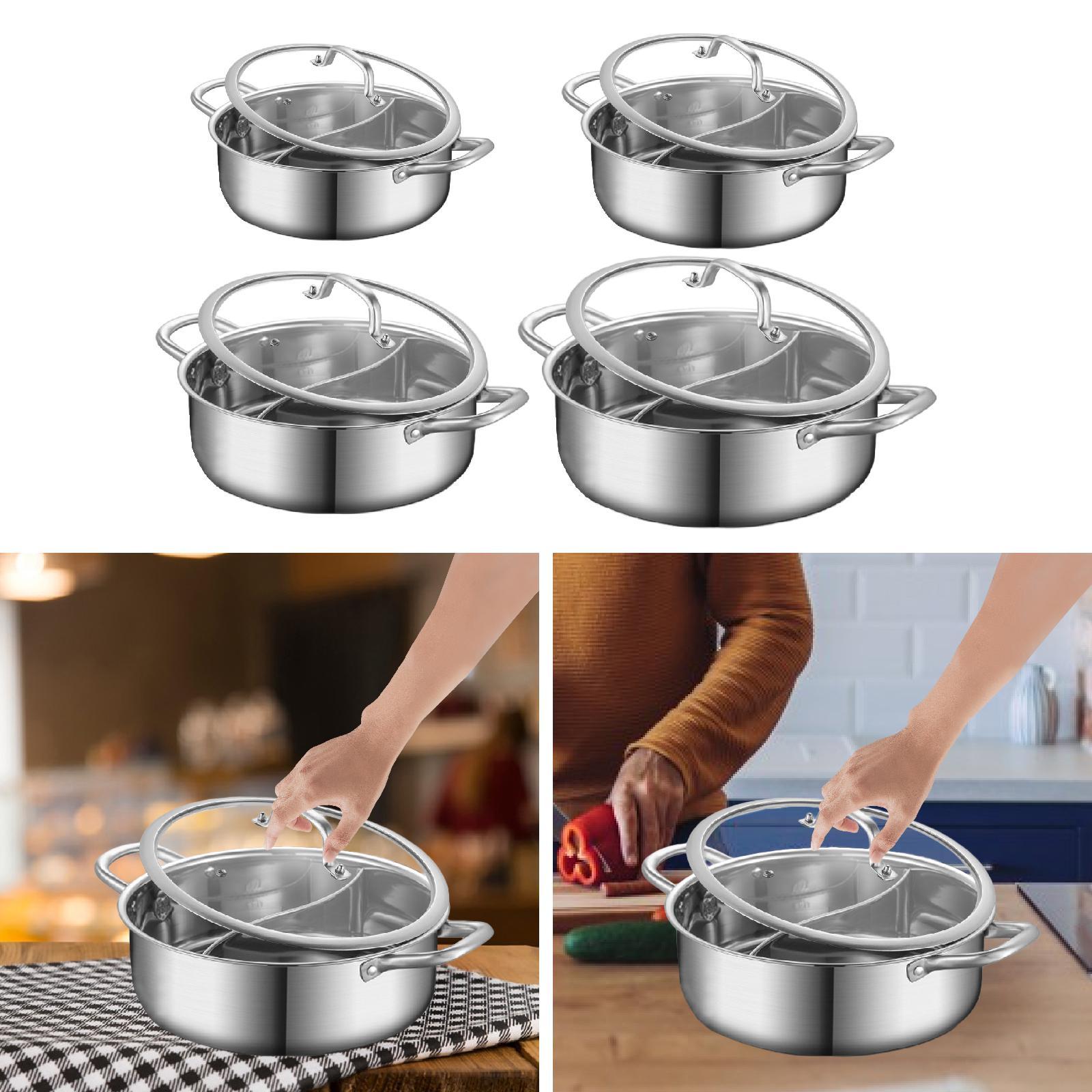 Hot Pot with Divider Gas Stock - đánh giá và giá Home Cooking Gas