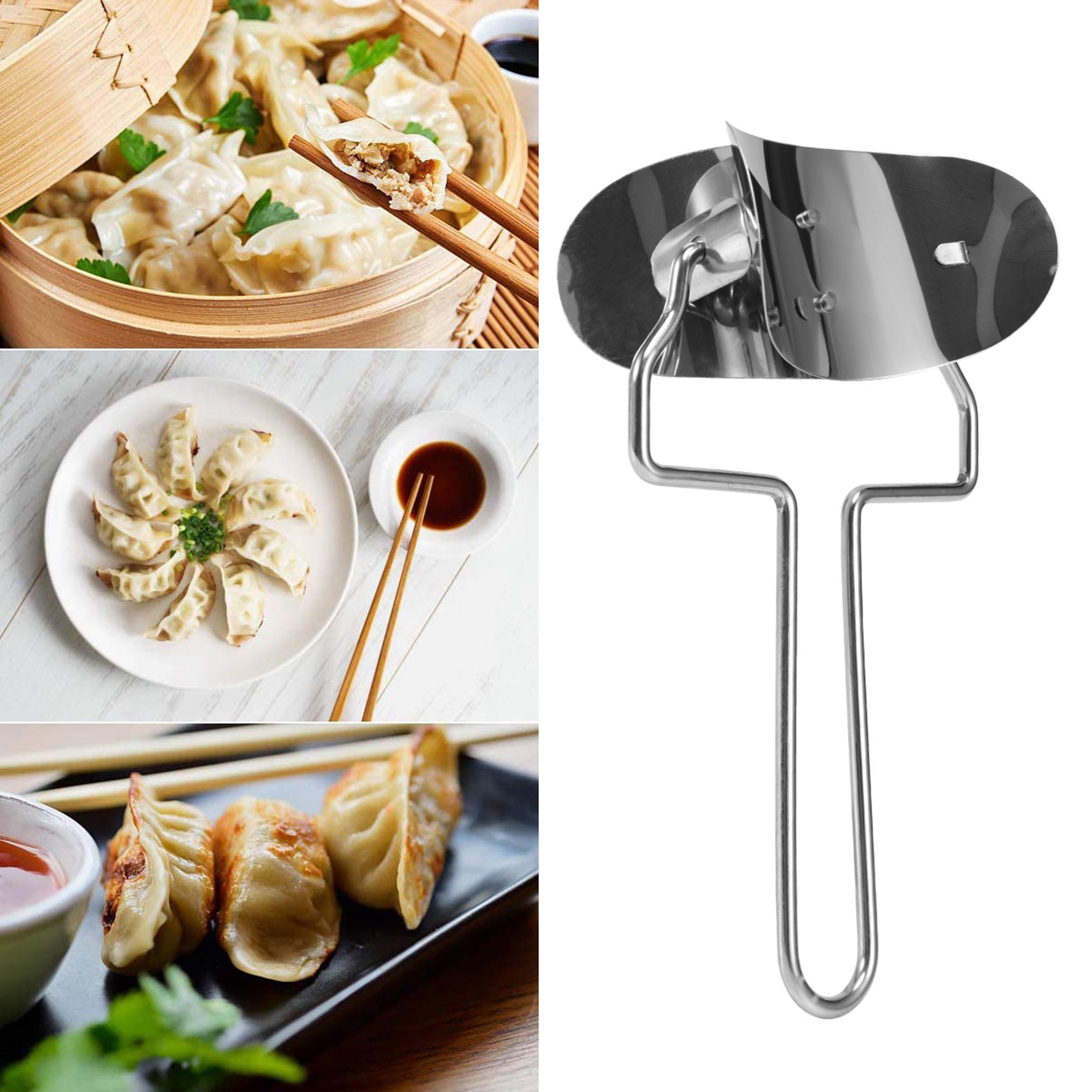 ABKW-Dumplings Maker 8 Pcs, Pr - đánh giá và giá Gyoza Dumpling Maker
