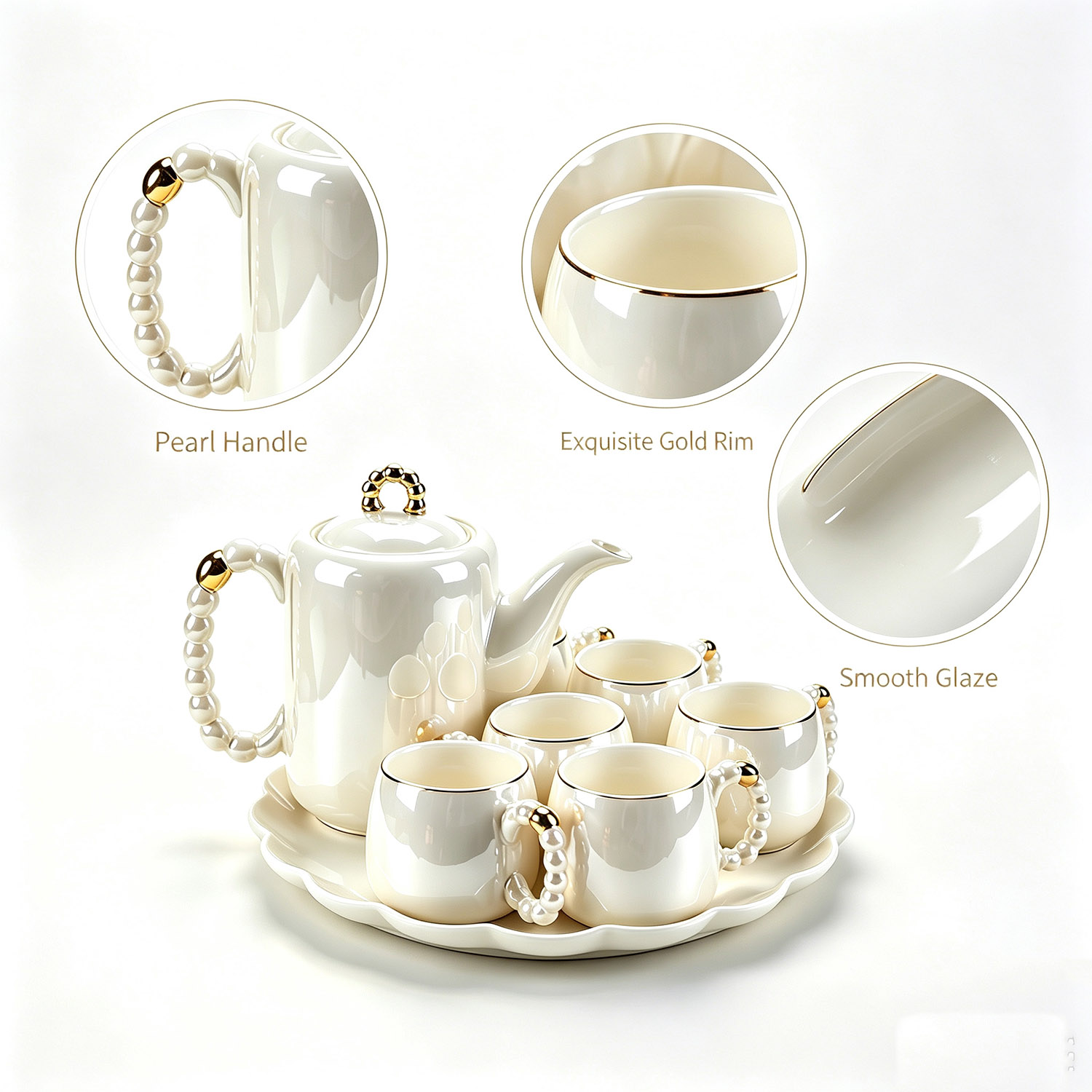 8PCS 770ml Small Pearl Handle  - đánh giá và giá Home Cooking Recipes